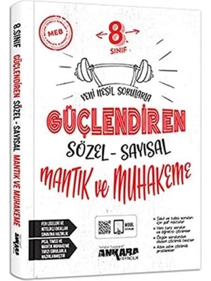 2021 8. Sınıf Güçlendiren Sözel Sayısal Mantık Soru Bankası