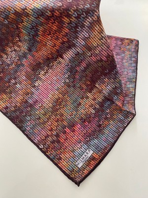 Mismara Örgü Desen Organik Pamuk Eşarp