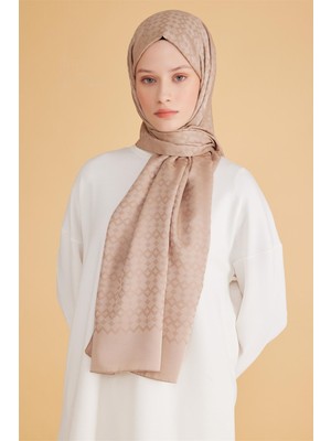 Belli Karo Desen Fresh Safir Şal