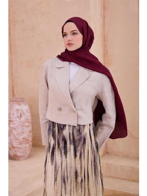 Belli Büyük Monogram Desen Fresh Nora Şal