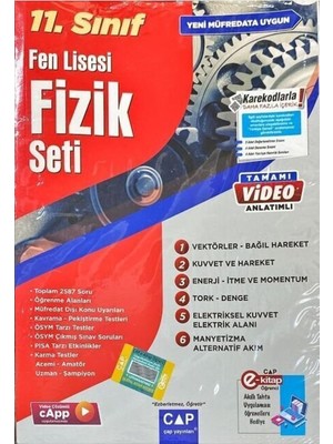 11. Sınıf Fen Lisesi Fizik Seti