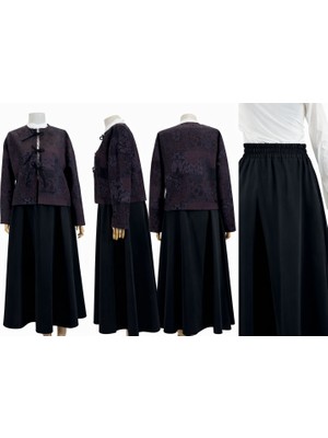 JOOQSTORE Geometrik  Desenli Scuba Takım