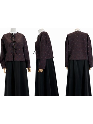 JOOQSTORE Geometrik  Desenli Scuba Takım