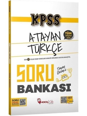 Kpss Türkçe Atayan Soru Bankası Çözümlü