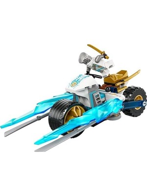 Zane’in Buz Motosikleti 71816 – 7 Yaş Üzeri Çocuklar Için Doğum Günü Hediyesi Fikri, Turnuva Zırhlı ve 2 Katana Kılıcı Tutan Zane Minifigürü Içeren Yaratıcı Oyuncak Yapım Seti (84 Parça)