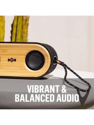 Get Together 2 Mini Taşınabilir Bluetooth Hoparlör. Sürdürülebilir Malzemelerden Yapılmış Kablosuz Seyahat Hoparlörü, 15 Saat Çalma Süresi, Mikrofon, 20 W Dış Mekan Hoparlörü