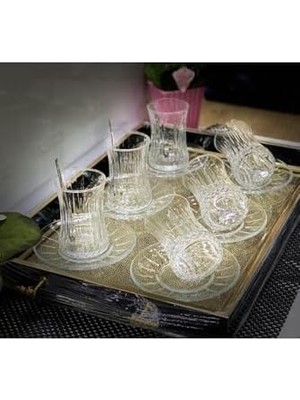 12 Parça 6 Kişilik Çay Seti 8693357573895