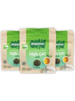 Dökme Yeşil Çay Sade 60 gr x 3 Adet