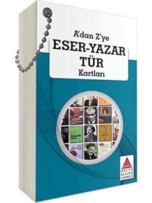 A’dan Z’ye Eser - Yazar - Tür Kartları
