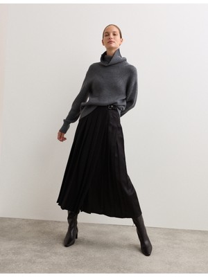 Marks & Spencer Pliseli Midaxi Etek