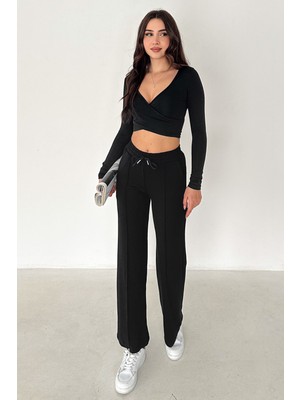 Noa Noa Kadın Dikiş Detaylı Bol Kesim Pantolon – Motion Ease