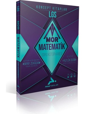 Paraf 8. Sınıf Mor Matematik Soru Kütüphanesi