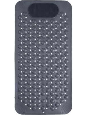 Slikon Yumuşak Taban Banyo Paspası 36X69,5 cm Şık ve Modern