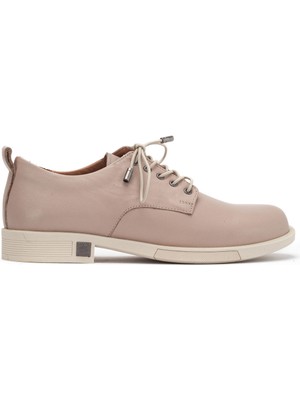 Panorama Hakiki Deri Siyah Kadın Ayakkabı