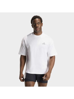 adidas Adi365 Cheering Erkek Beyaz Koşu T-Shirt.-