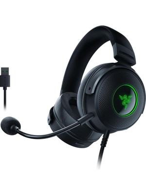 Razer Kraken V3 Hypersense RZ04-03770100-R3M1 Kablolu Mikrofonlu Kulak Üstü Oyuncu Kulaklığı - Teşhir
