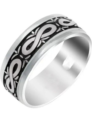 Takı Dükkanı Sonsuzluk Taşsız Gümüş Alyans Söz Nişan Yüzüğü DGA05X-2