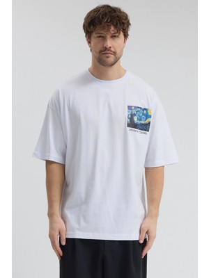 Segnante Erkek Relaxed 005 Beyaz T-Shirt