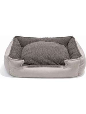 Feyza Design Yumuşak Kenarlı Çift Taraflı Evcil Hayvan Yatağı, Küçük Irk Uyumlu