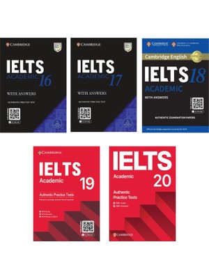 Cambridge Ielts Academic 16-17-18-19-20 With Audios