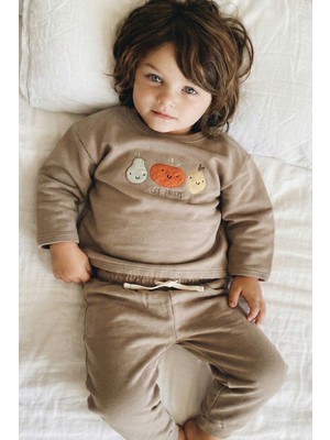 Cigit Sweatshirt Takım 1-5 Yaş S Vizon