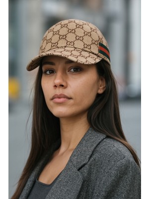 Verahed Unisex Ayarlanabilir Desen ve Motifli Siyah G Şapka Spor Şapka