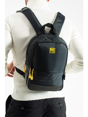 Unisex Su Geçirmez Kumaş Sırt ve Omuz Destekli Astarlı Şık Tasarım Günlük Kullanım Sırt Çantası