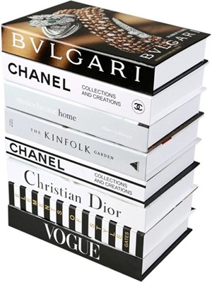 8'li Özel Seri Dekoratif Kitap Kutusu
