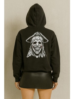 HMO Store Unisex Dark Hoodie – Sırtı Baskılı Özel Model