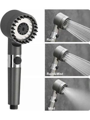 Najmaddin Yeni Masaj Etkili Nesil Filtreli  Duş Başlığı Fıskiyesi Duş Banyo