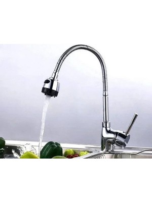 Najmaddin Oynar Başlıklı 2 Fonksiyonlu Spiral Musluk Başlığı Kubar