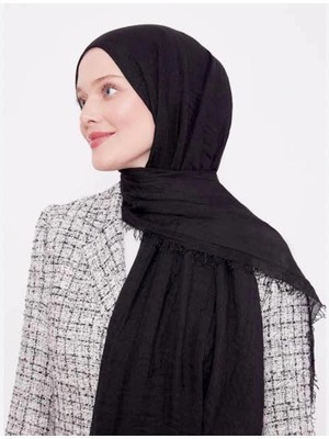 Bonjela Bürümcük Şal Siyah