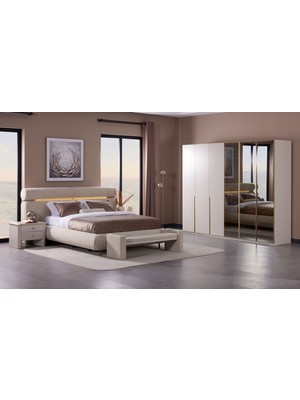 Sahra Bazalı Yatak Odası