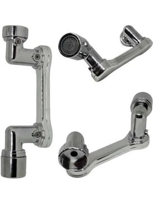 Najmaddin Her Yere Dönebilen Tasarruflu Mutfak Musluk Başlığı Ucu Musluk Ucu Oynar Başlıklı