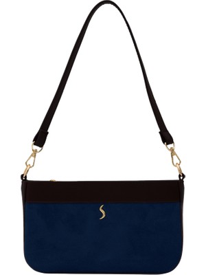 Santini Roya Süet – Kol ve Omuz Çantası