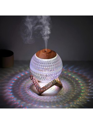 Hediye Bahçesi Kristal Top Rgb Hava Nemlendirici