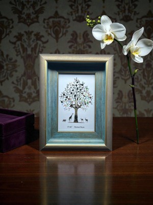 CaactuStore Premium Ahşap Resim Çerçevesi Lüks