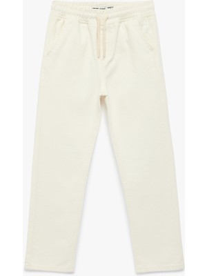 Koton Pamuklu Cep Detaylı Oversize Denim Pantolon