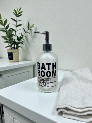 CaactuStore Basmalı Tip Cam Sıvı Sabunluk