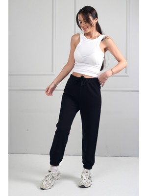 By Saygı Kadın Jogger Beli Lastikli Pantolon