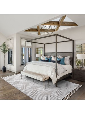 Saraz Halı S434 Bej-Beyazbukle Halı – Saraz Buklem Koleksiyonu Salon Halısı, Mutfak Halısı, Antre Hol Halısı