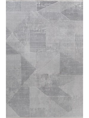 Gabardin Halı Gabardin Jade 7013 Gri Serisi Triko Akrilik Salon Oturma Yatak Odası Halısı