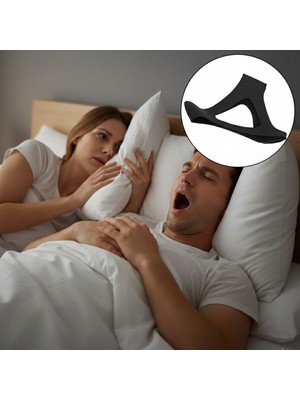 Multi Trendy Horlama Önleyici Bant Lastikli Ayarlanabilir Horlama Bandı Çene Kapatma Bandajı Uyku Bandı