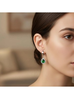 Kadın Damla Model Sallantılı Çelik Hürrem Küpe