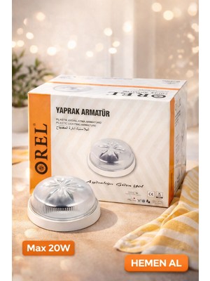 Orel Yaprak Glop Armatür 6 Adet