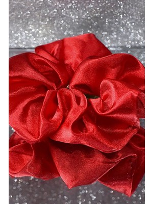 Gampus Kırmızı Saten ve Çilek Xl Toka Kaliteli Zarif Toka Saten Toka Koyu Kırmızı
