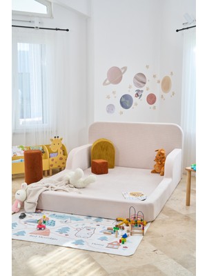 Funbed Katlanır Çocuk Yatağı ve Oyun Alanı | Tamamen Sünger | Tek & Çift Kişilik