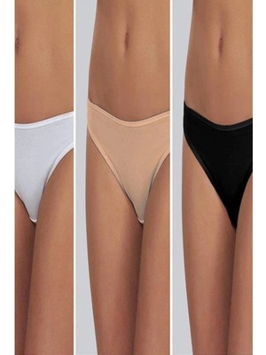 Çift Kaplan 0620 Bayan Basic Slip 5'li