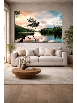 Artease Amazon Nehri ve Yansıması Kanvas Tablo