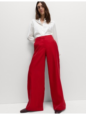 Marks & Spencer Organza Geniş Paça Pantolon